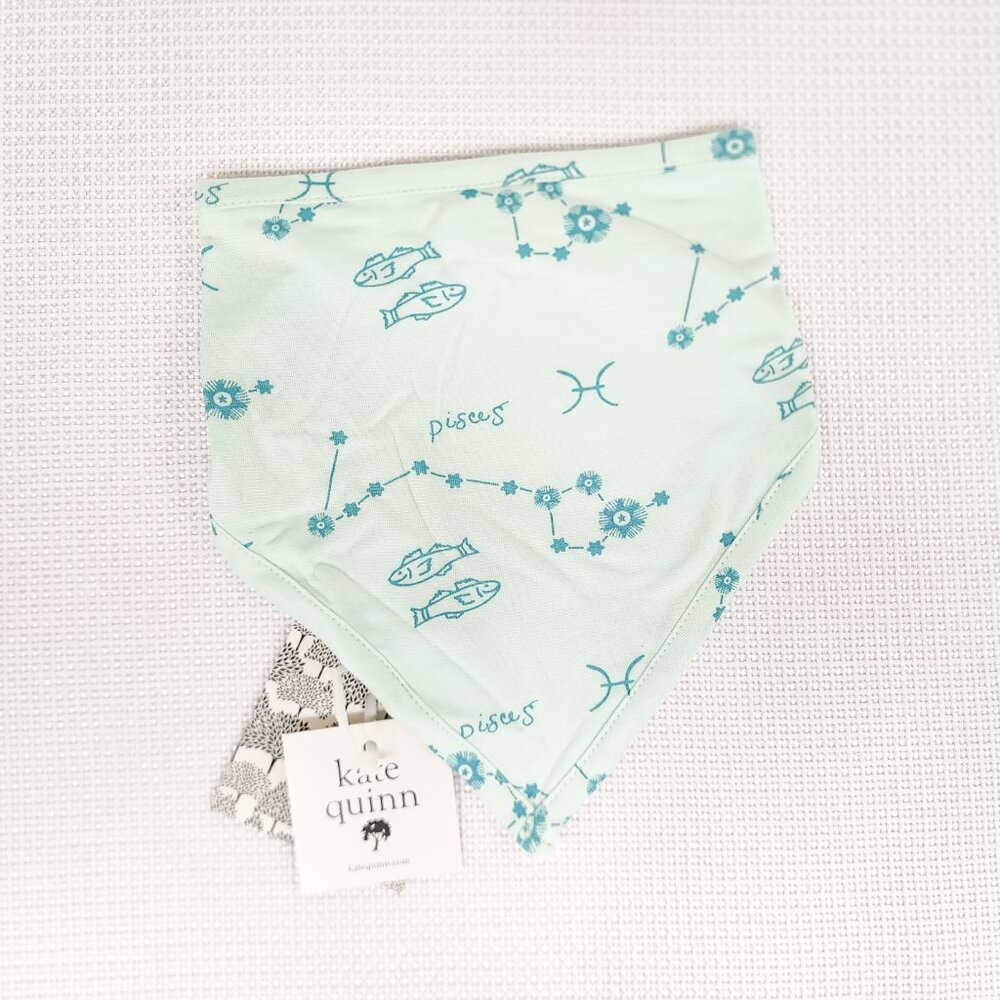 Kate Quinn Bandana Bib Pisces New Astrology Constellation  Bamboo